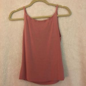 Pink Ribbed (Knitted) Banana Republic Tank Top - M